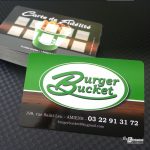 Carte de fidélité Restaurant Burger Bucket Amiens